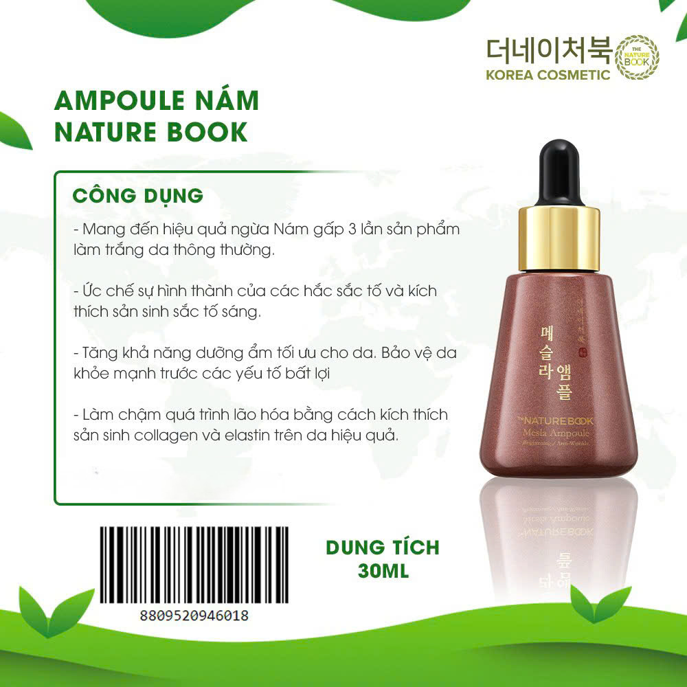 Tinh Chất Dưỡng Da Mesla The Nature Book 30ml